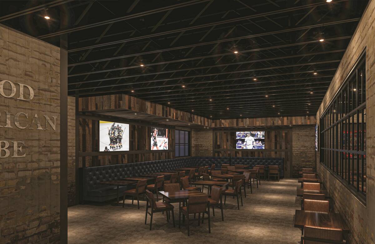 A rendering of Seventy Six Tavern, a new brand restricted gaming establishment and restaurant b ...