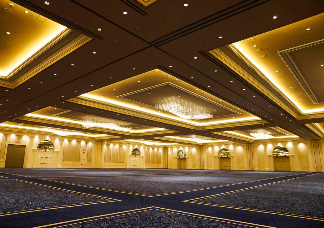 The Venetian Resort Las Vegas is unveiling its new conference center, which is part of a $1 bil ...