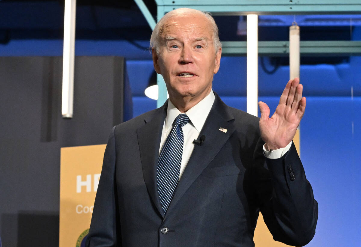 President Joe Biden. (Andrew Caballero-Reynolds/AFP/Getty Images/TNS)