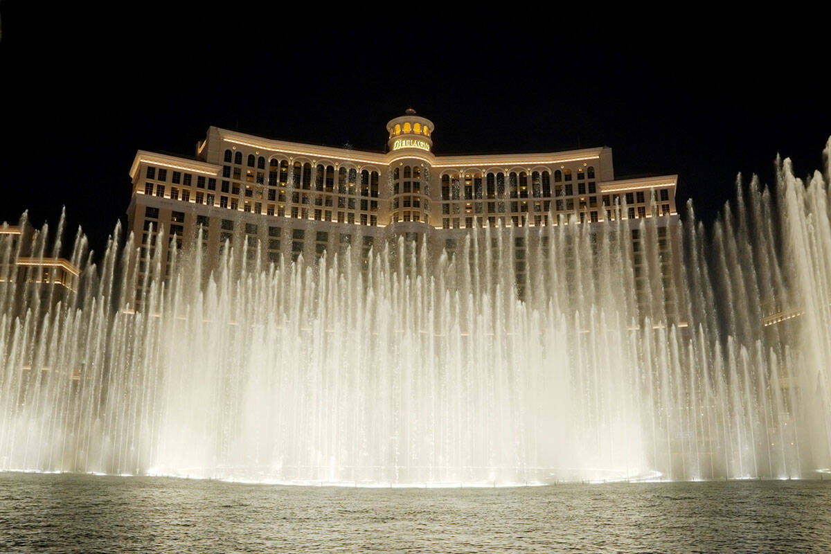 The Fountains of Bellagio show was choreographed by a guest for the first time in its 25-year h ...