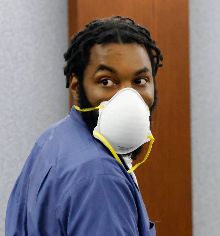 Deobra Redden, who was captured on video attacking a Las Vegas judge in January, appears in cou ...