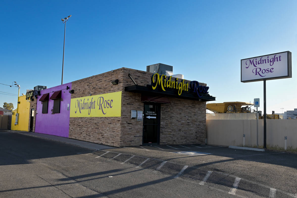 The Midnight Rose Spa is seen at 953 Desert Inn Road Tuesday, August 27, 2024, in Las Vegas. Fi ...