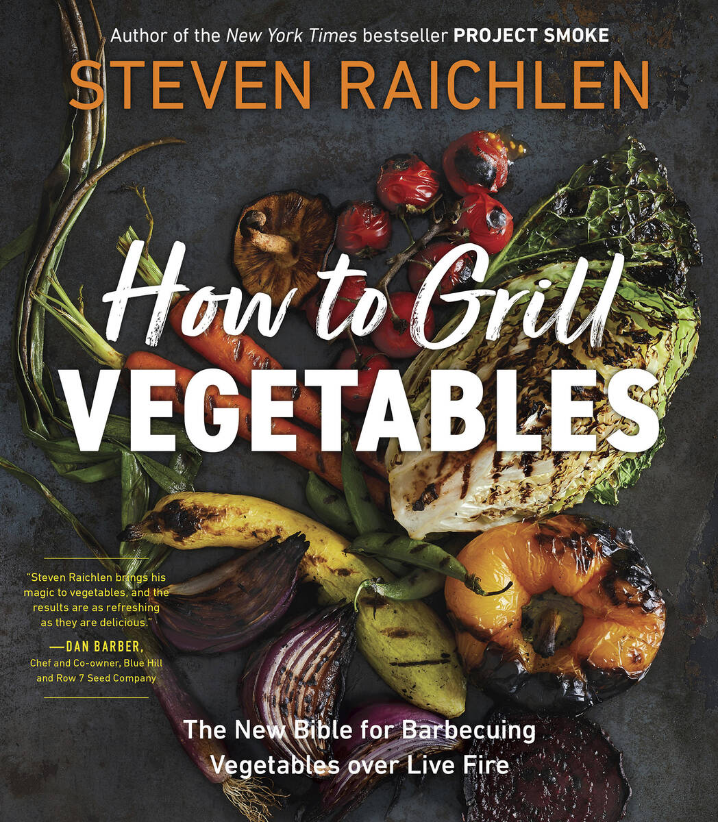 This cover image released by Workman Publishing Group shows "How to Grill Vegetables" by Steven ...