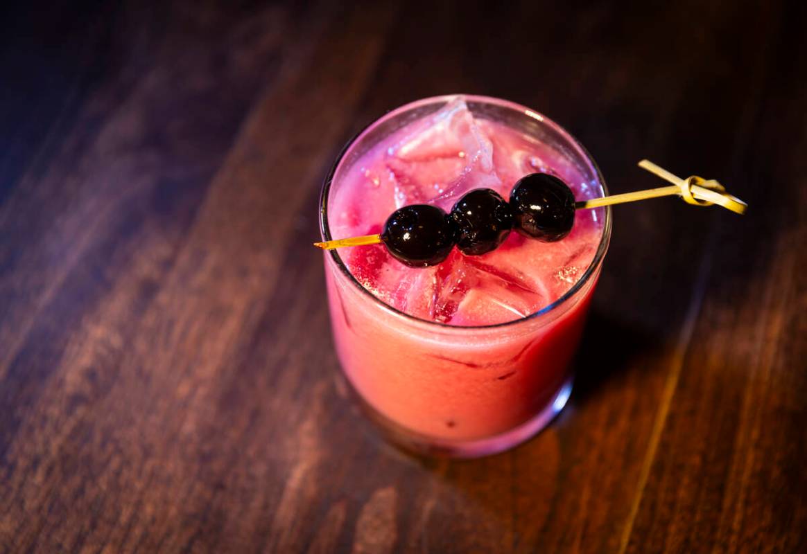 The Jewel on Main mocktail is pictured at Good Pie on Thursday, Aug. 15, 2024, in the Arts Dist ...