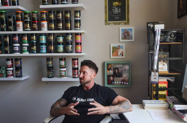 Thirty-seven-year-old Troy Adashun explains how he has become a Las Vegas-based fitness influen ...