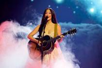 Kacey Musgraves performs on Thursday, Sept. 12, 2024, in Rosemont, Ill. (Photo by Rob Grabowski ...