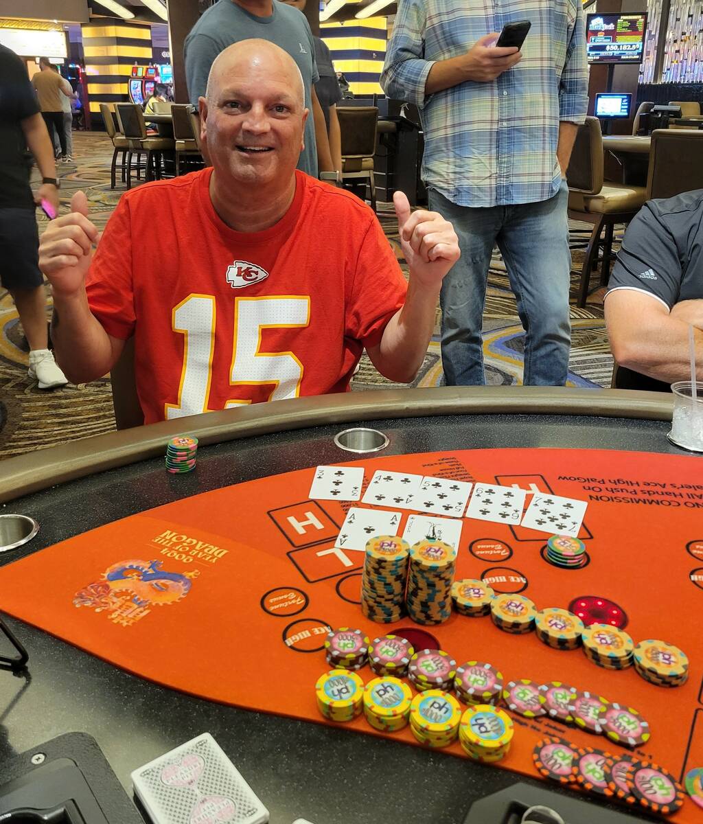 Scott A., of Omaha, Nebraska, won $1,620,470 after hitting a progressive jackpot playing pai go ...