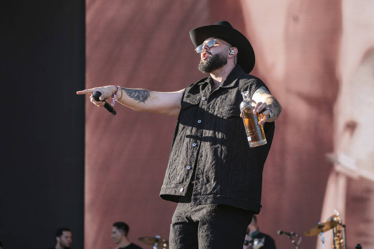 Carin Leon performs during the second weekend of the Coachella Valley Music and Arts Festival o ...