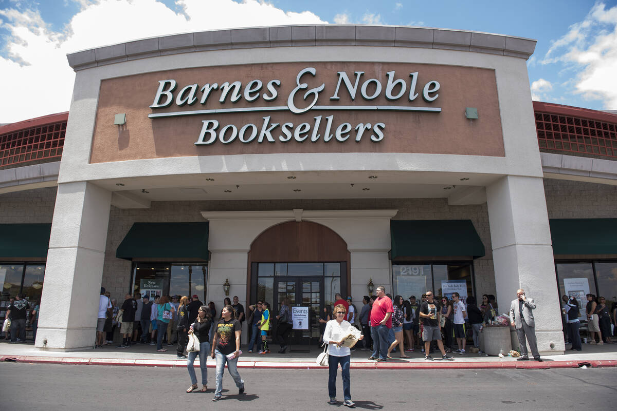 Barnes & Noble bookstore on 2191 North Rainbow Blvd. in Las Vegas on Saturday, May 23, 2015. (M ...