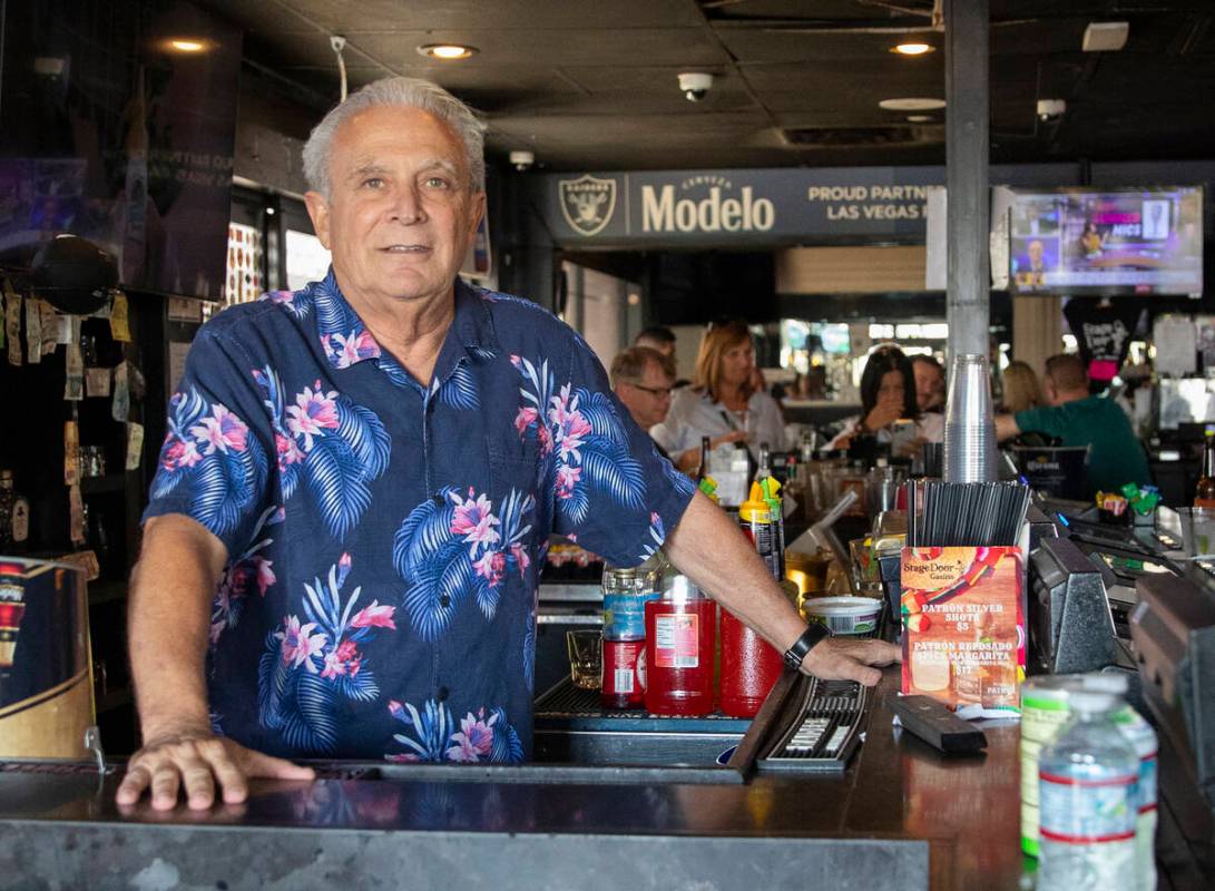 Owner Randy Markin at Stage Door, Thursday, Sept. 5, 2024, in Las Vegas. (Daniel Jacobi II/Las ...