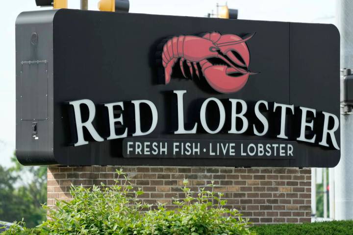 A Red Lobster restaurant is seen in Schaumburg, Ill., May 20, 2024. (AP Photo/Nam Y. Huh)