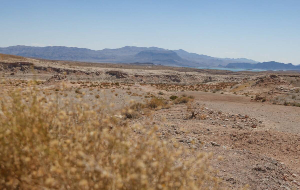 Government Wash in the Lake Mead National Recreation Area in Boulder City, Tuesday, Sept. 3, 20 ...