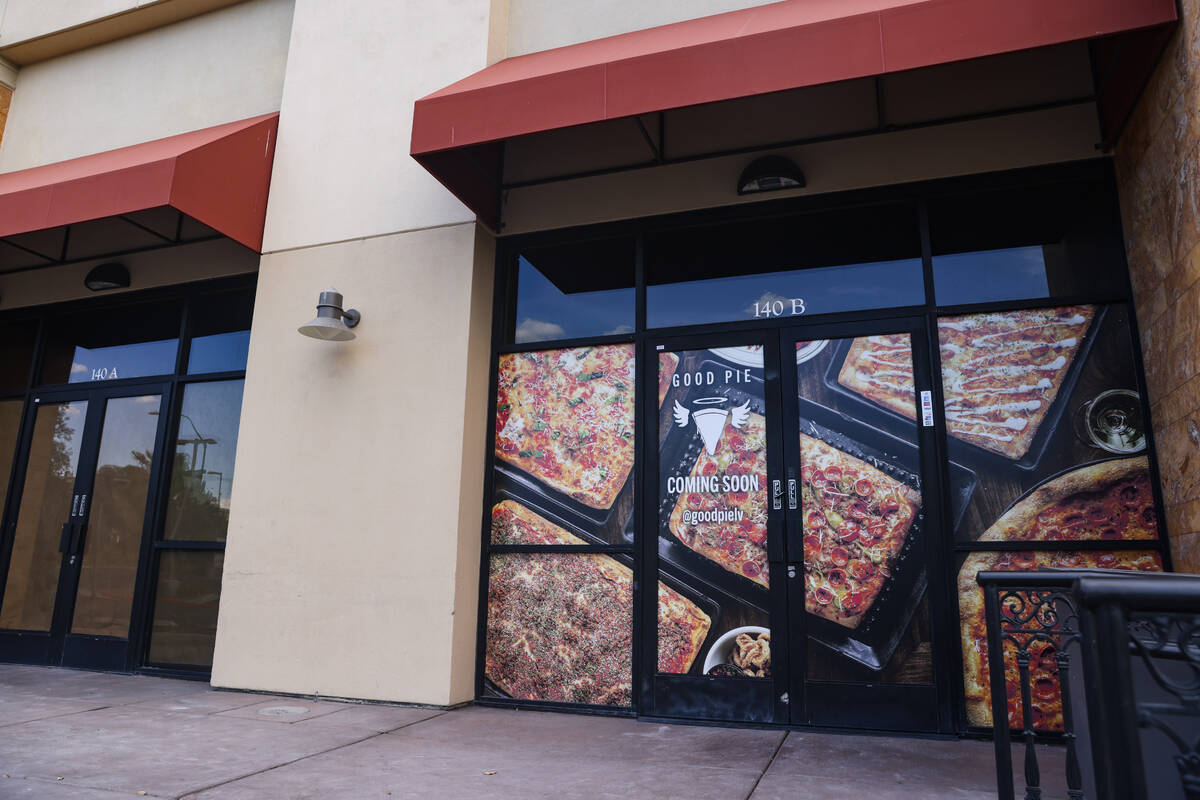 The exterior of the future second location of Good Pie, this one in Henderson, on Sunday, Sept. ...