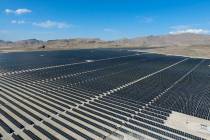 MGM International's existing Mega Solar Array project that generates 90 percent of the energy i ...