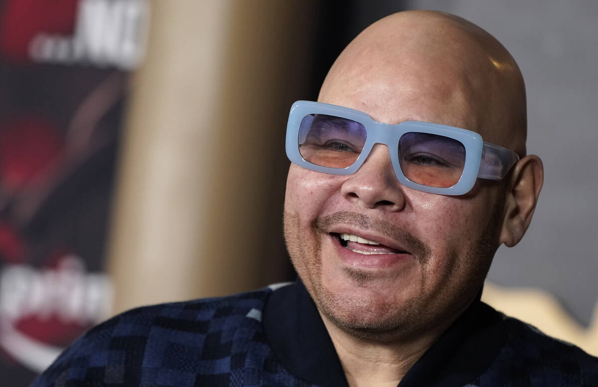 Fat Joe arrives at a premiere, Feb. 13, 2024, in Los Angeles. (Photo by Jordan Strauss/Invision ...