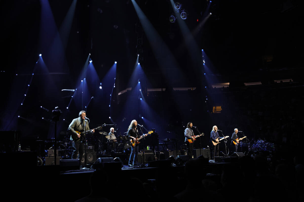 The Eagles open their residency at the Sphere this weekend. (Kevin Mazur/Getty Images)