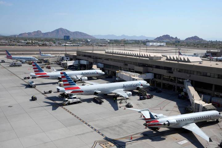 American Airlines will end its nine weekly nonstop flights between Harry Reid International Air ...