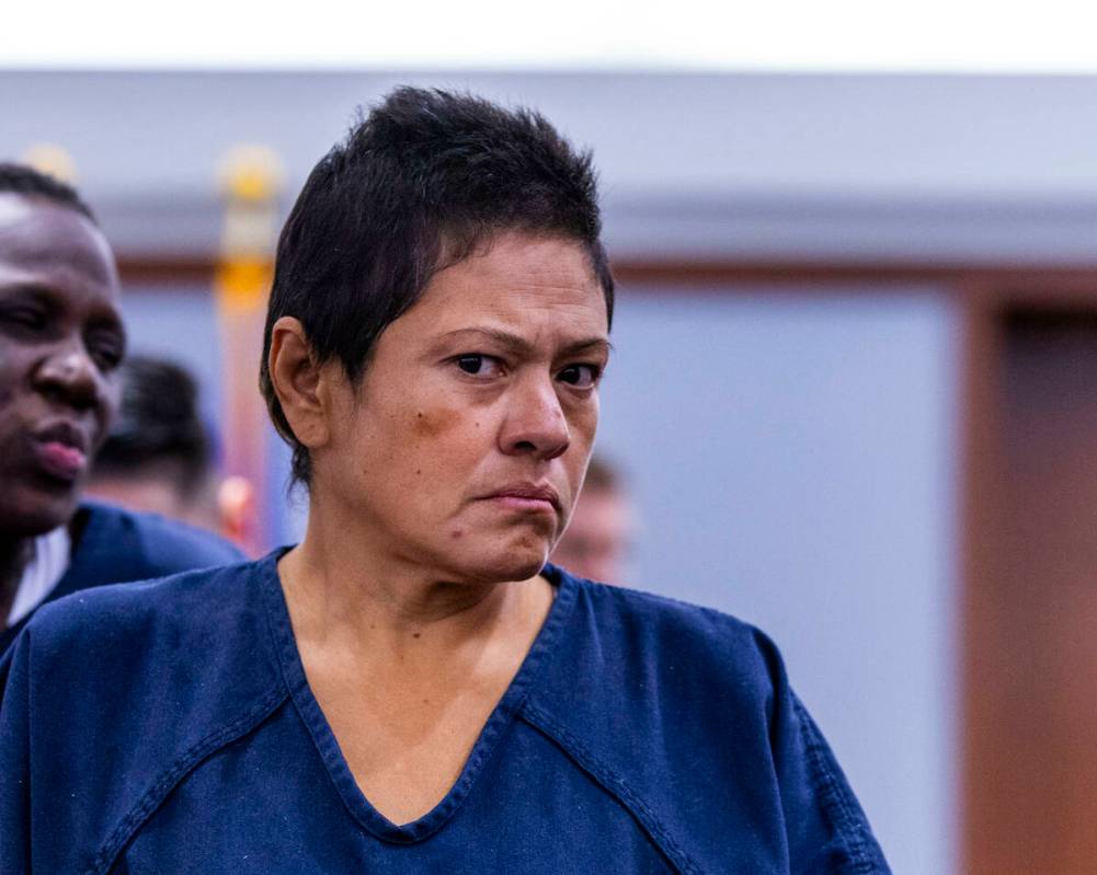 Court appearance for Patricia Sierra at the Regional Justice Center on Wednesday, Sept. 18, 202 ...