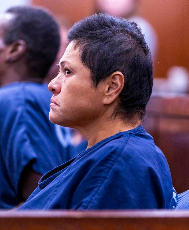 Court appearance for Patricia Sierra at the Regional Justice Center on Wednesday, Sept. 18, 202 ...