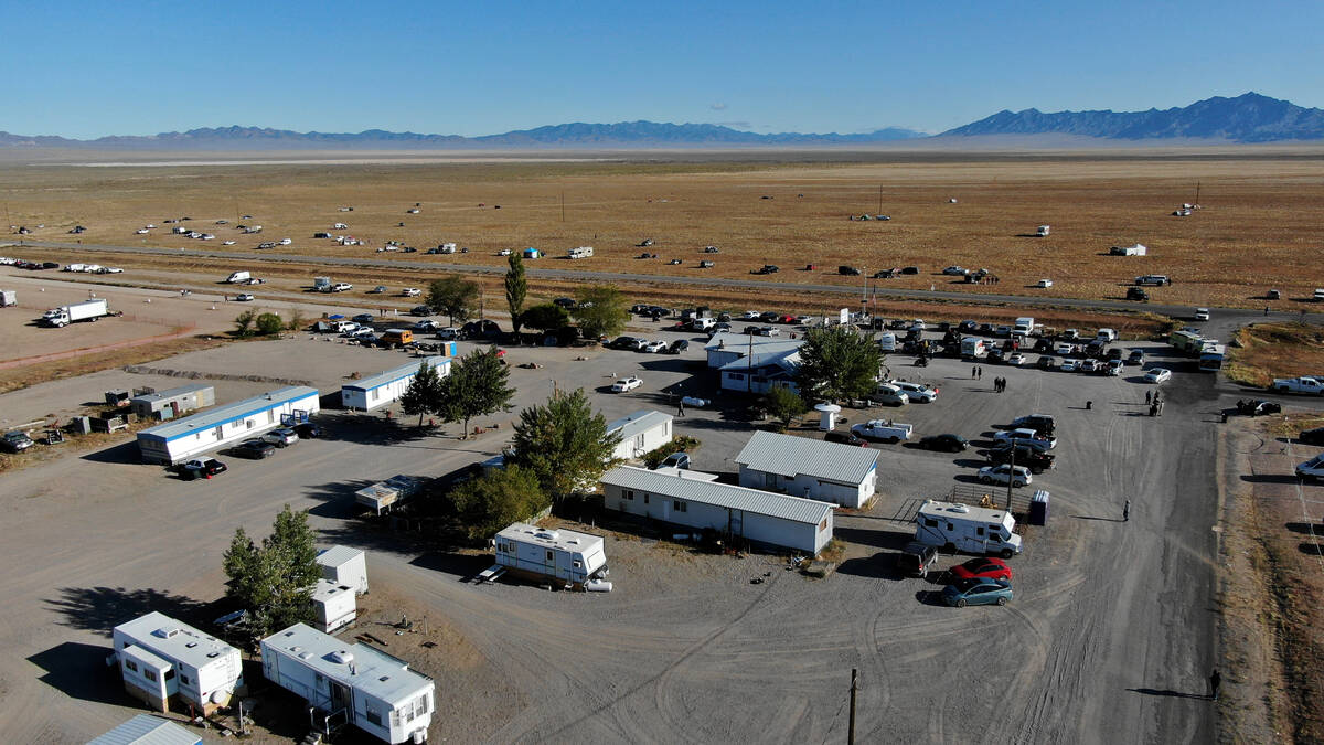 Some attendees choose to camp across the road from the A’Le’Innstock event ground ...