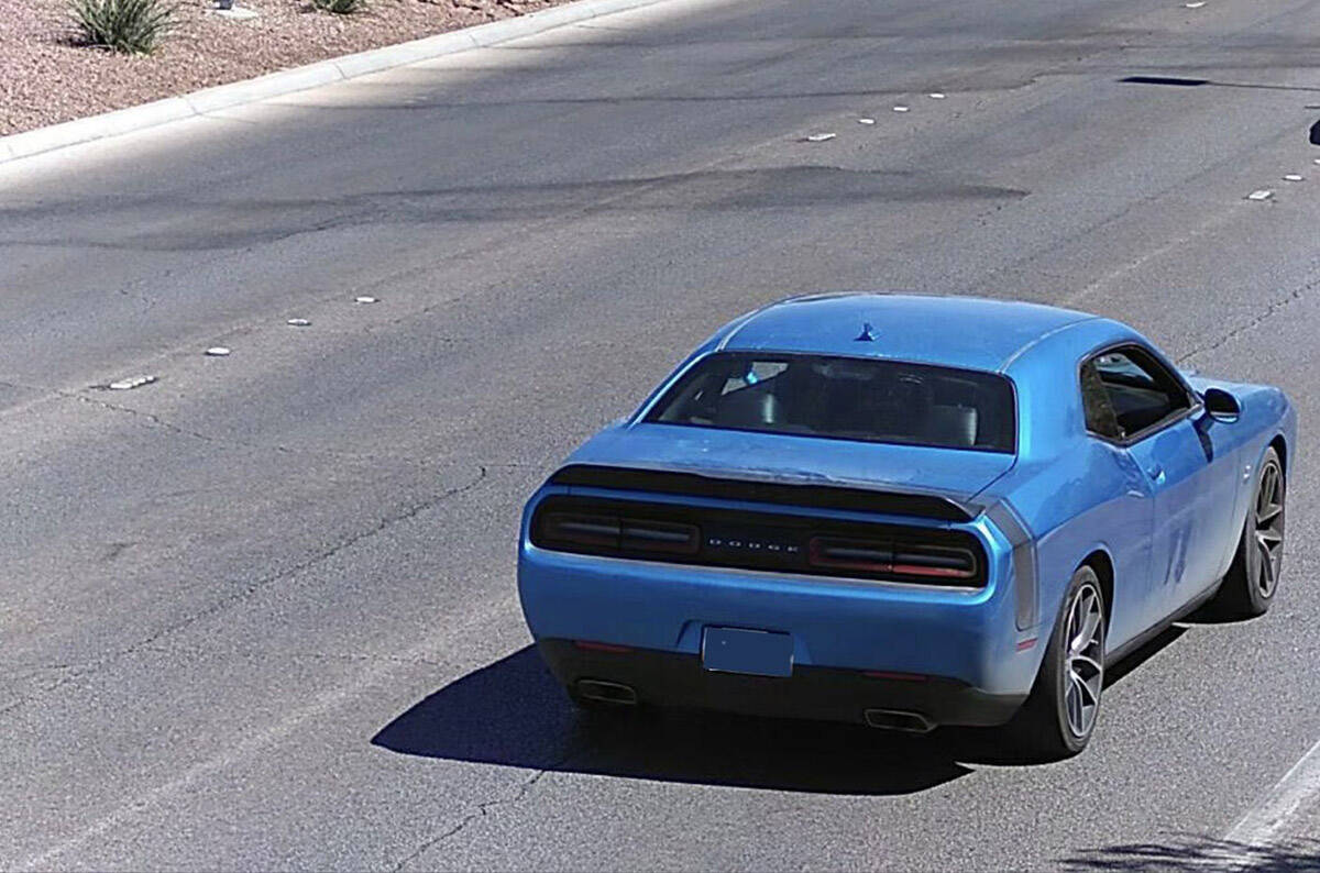 A stolen Dodge CHallenger is watch on a monitor from the Fusion Watch on Wednesday, Sept. 18, 2 ...