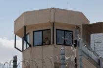 Southern Desert Correctional Center north of Las Vegas is shown Friday, Sept. 8, 2023. (K.M. Ca ...