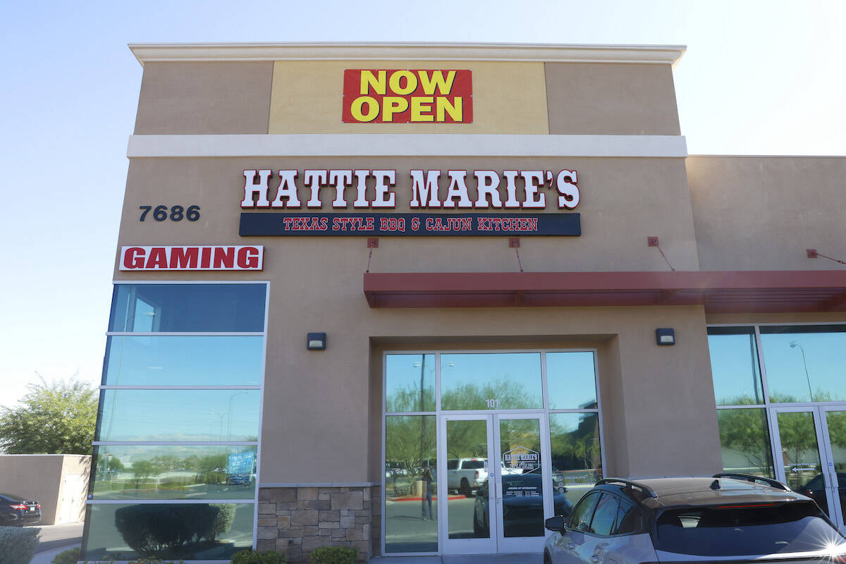 Hattie Marie's Texas Style BBQ & Cajun Kitchen is pictured, on Wednesday, Sept. 25, 2024, i ...