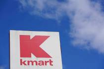 FILE - A large Kmart sign is displayed in front of a shopping plaza in Avenel, N.J., April 4, 2 ...