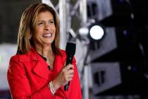 Hoda Kotb appears on NBC's "Today" show at Rockefeller Plaza on Thursday, May 19, 2022, in New ...