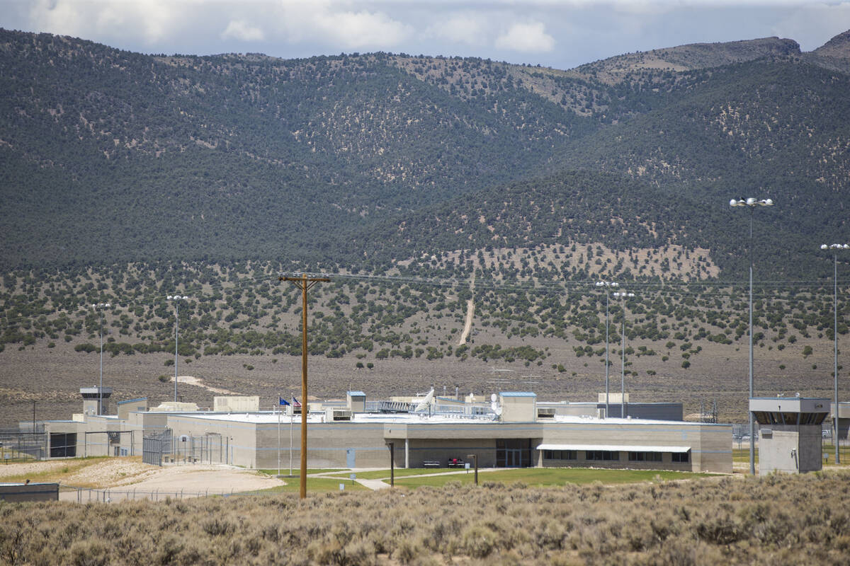 Ely State Prison in Ely. (Chase Stevens/Las Vegas Review-Journal) @csstevensphoto