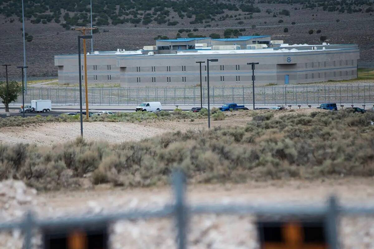 Ely State Prison in Ely. (Chase Stevens/Las Vegas Review-Journal)