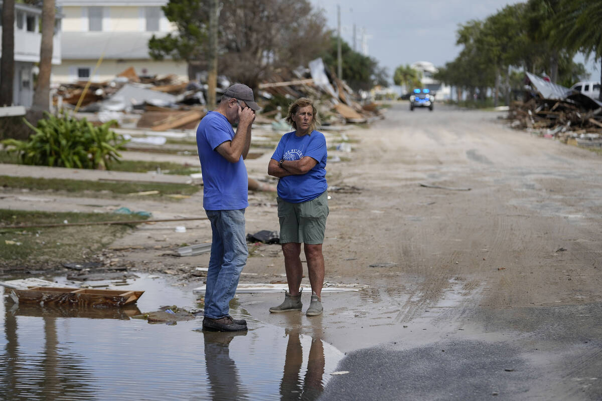 Leslie Sturmer, a University of Florida employee, and John Rittenhouse, general manager of the ...