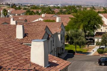 An area of Henderson is shown on Aug. 4, 2021. Planting more trees is part of the plan for urba ...