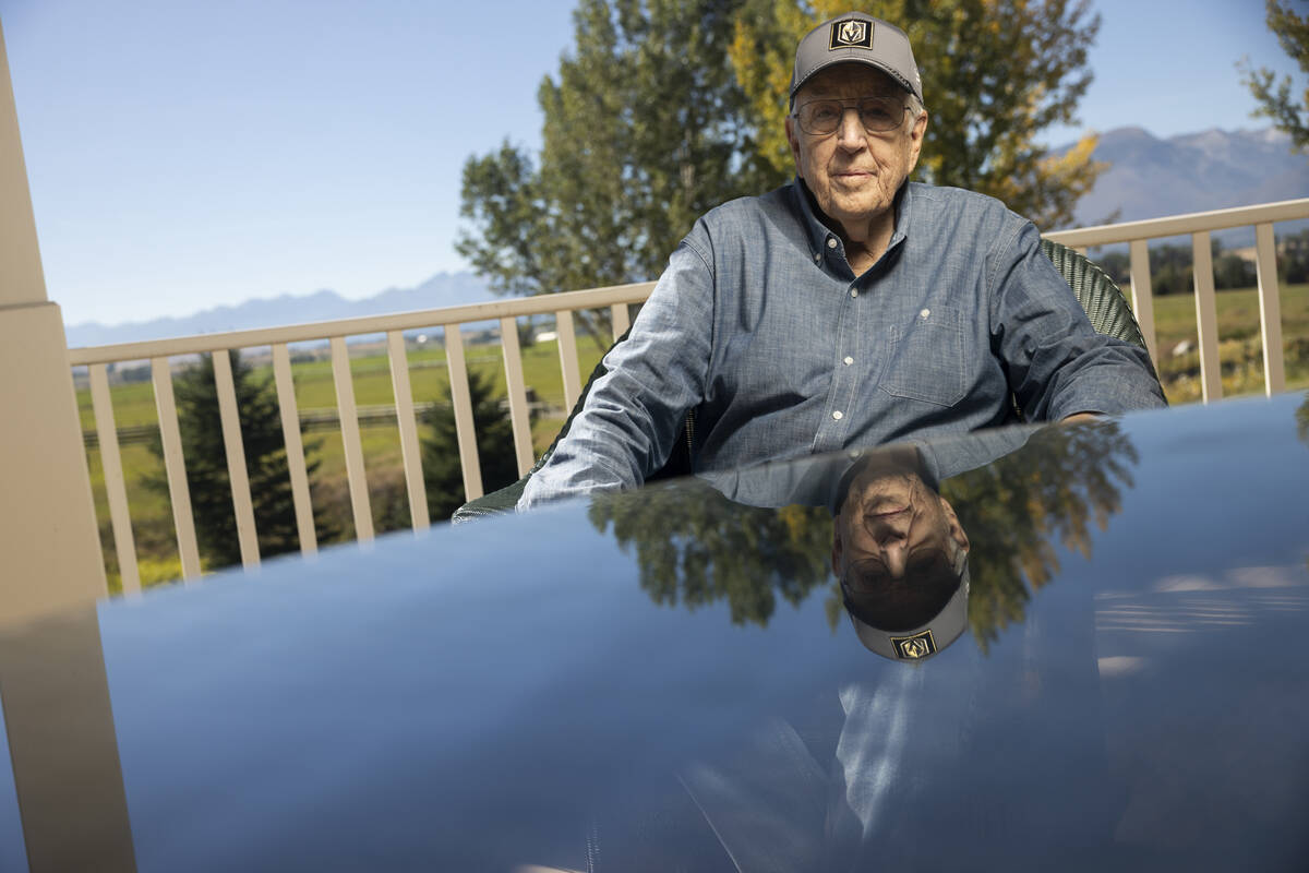 Brent Musburger at his home in Hamilton, Montana on Tuesday, Sept. 24, 2024. (Photo by Ben Smith)