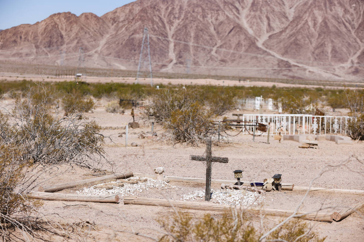 An unofficial pet graveyard that locals have used since the 1950’s on the side of the U. ...