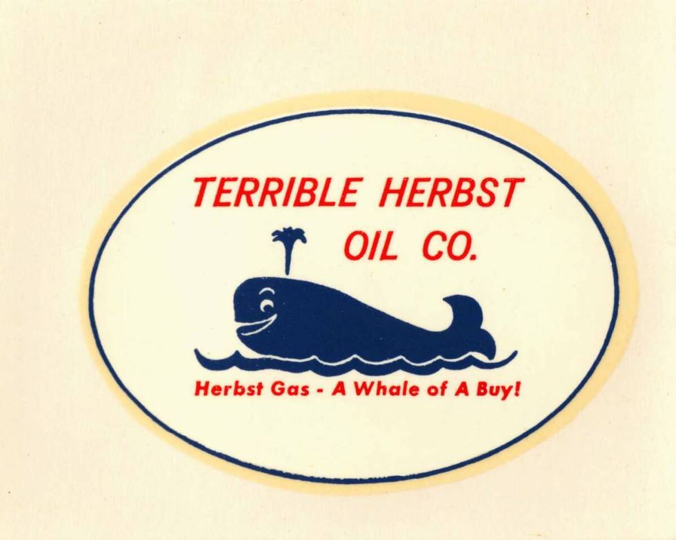 An advertisement from Terrible Herbst Oil Co. with the old slogan "A Whale of A Buy!" which was ...