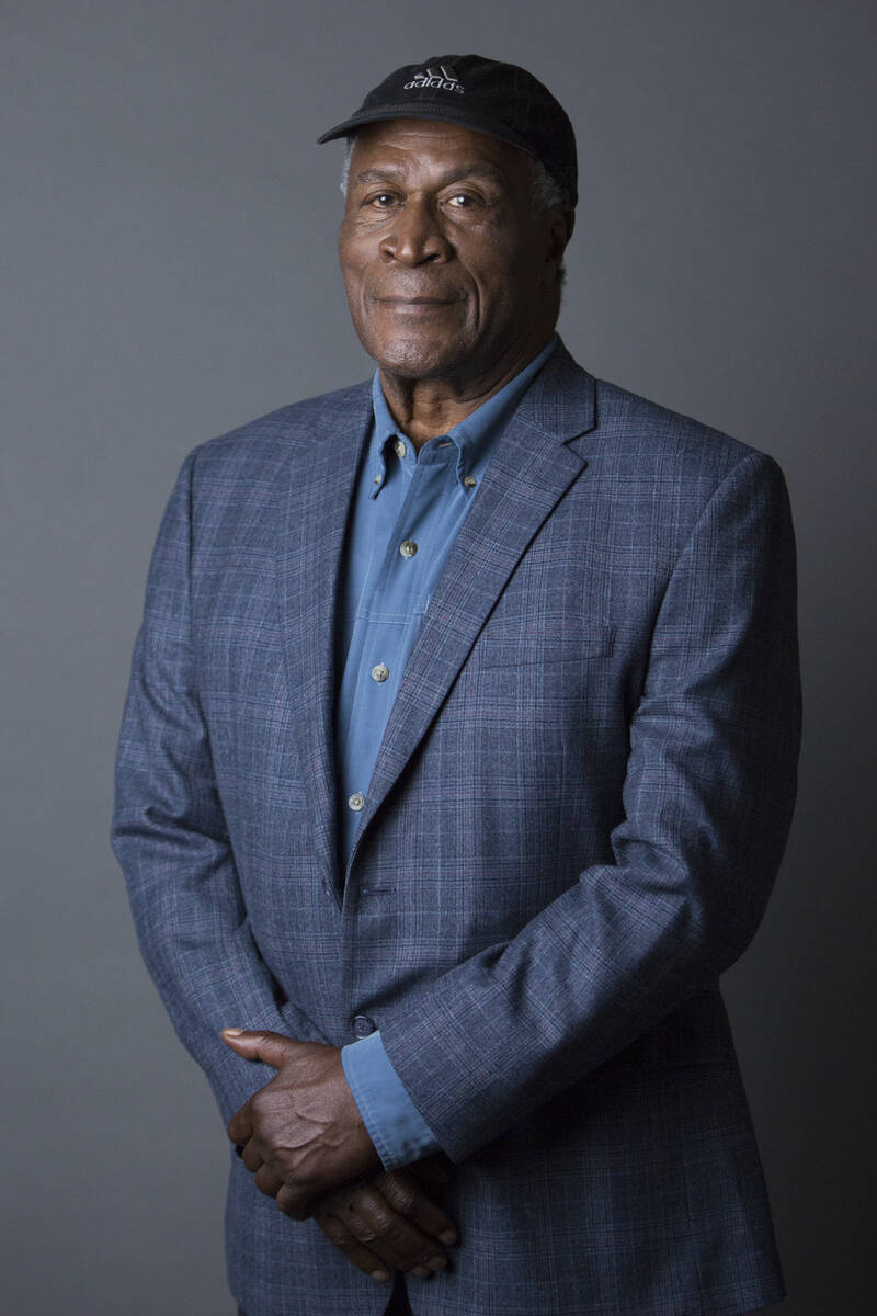 John Amos poses for a portrait on May 11, 2016, in New York. Amos, who starred as the family pa ...