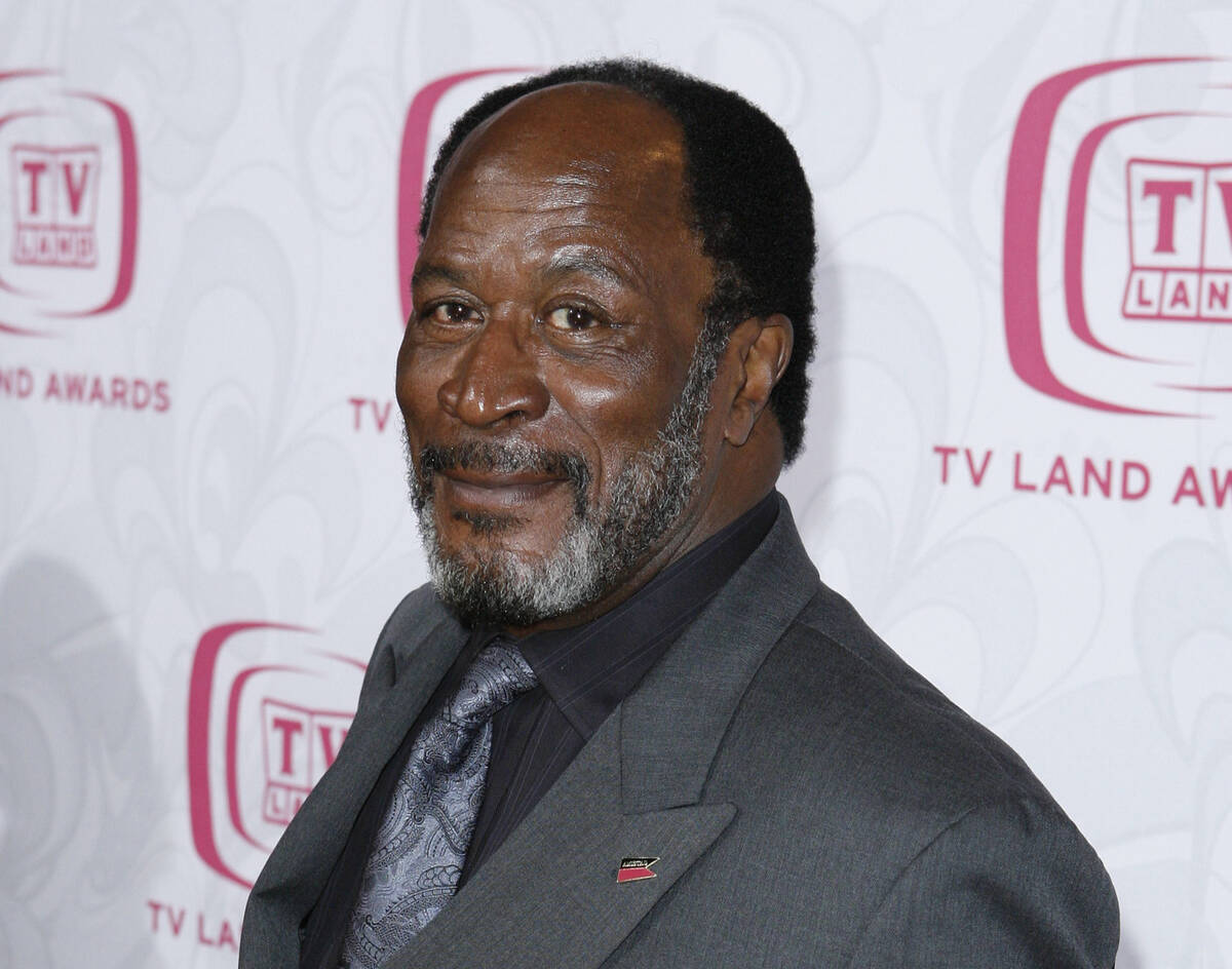 Actor John Amos appears at the 5th Annual TV Land Awards in Santa Monica, Calif., on April 14, ...