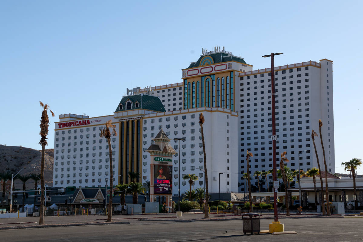 Tropicana Laughlin, a Caesars Entertainment property, on Tuesday, Sept. 17, 2024, in Laughlin. ...