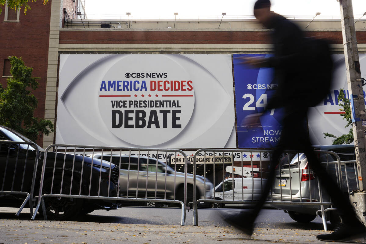 A day ahead of a CBS News vice presidential debate between Republican vice presidential nominee ...