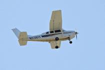 A Cessna T206H is seen in a stock photo. A similar plane was involved a midair collision in nor ...