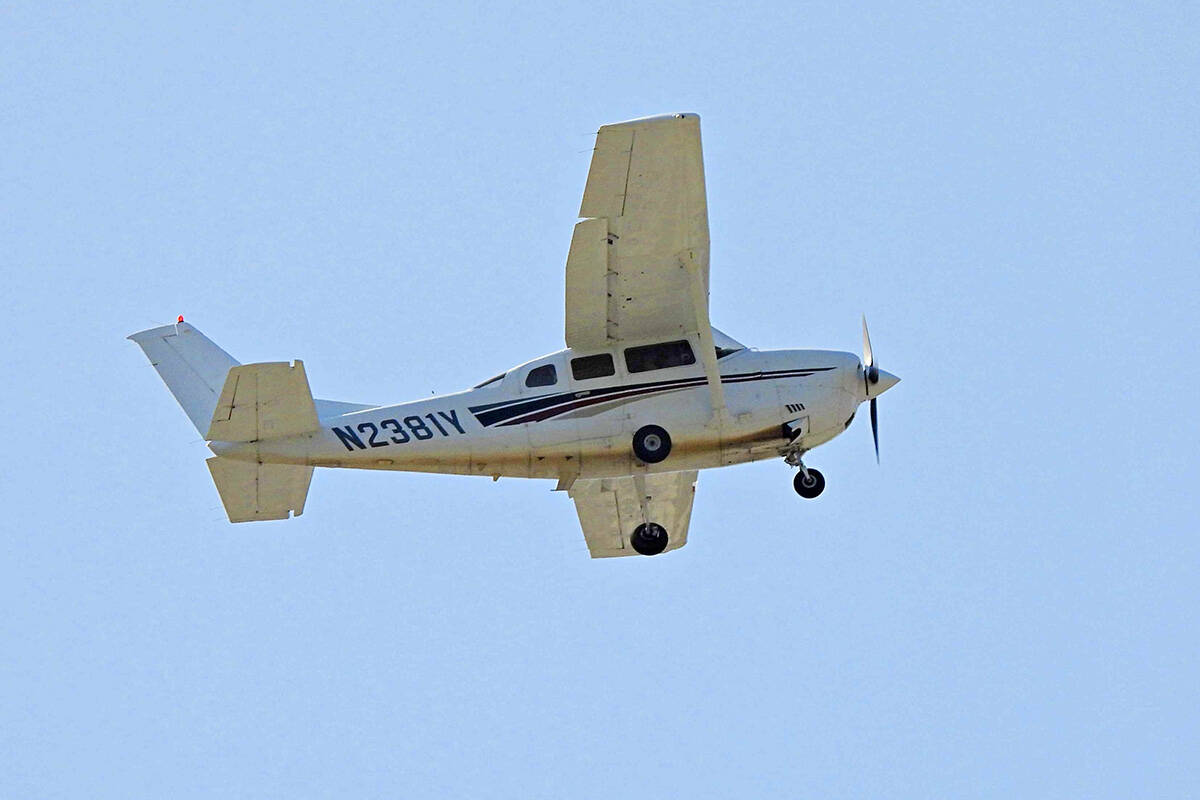 A Cessna T206H is seen in a stock photo. A similar plane was involved a midair collision in nor ...