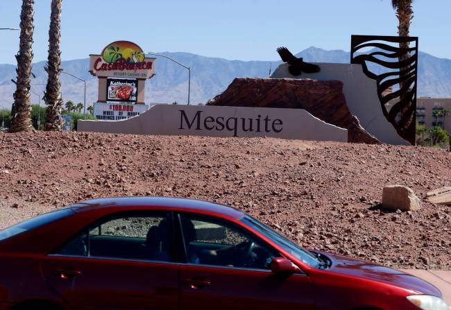 The CasaBlanca hotel-casino in Mesquite is pictured, on Tuesday, Sept. 24, 2024. (Bizuayehu Tes ...