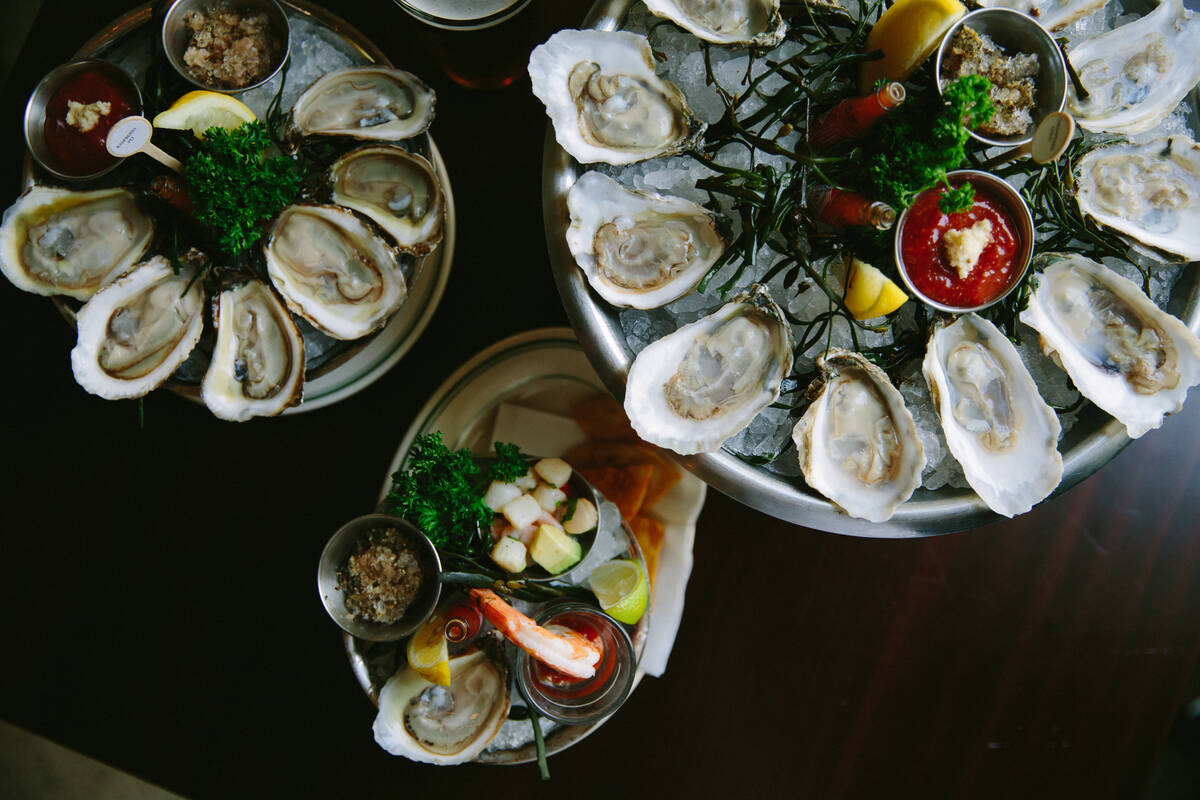 Oysters on the half shell from Joe's Seafood, Prime Steak & Stone Crab. In October 2024, the re ...