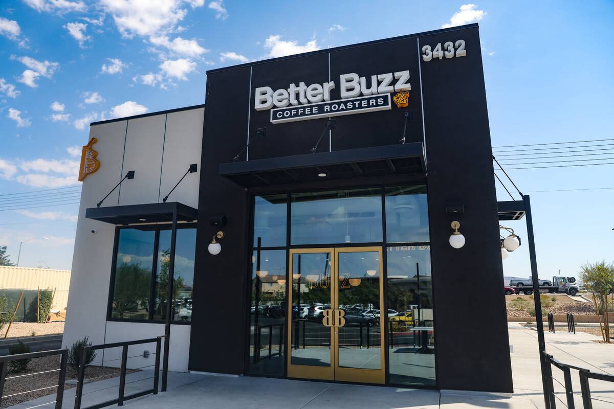 Better Buzz Coffee Roasters in Henderson, Tuesday, Oct. 8, 2024. (Rachel Aston/Las Vegas Review ...