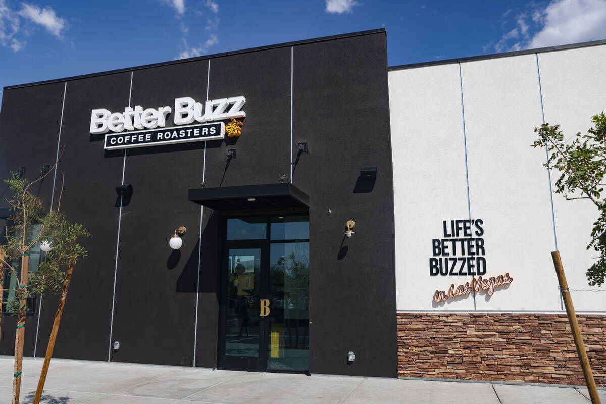 Better Buzz Coffee Roasters in Henderson, Tuesday, Oct. 8, 2024. (Rachel Aston/Las Vegas Review ...