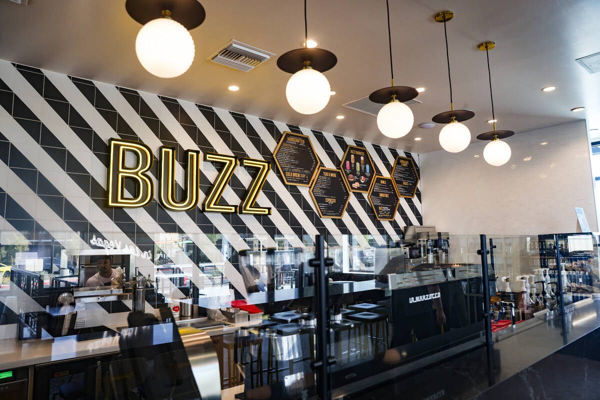 Better Buzz Coffee Roasters in Henderson, Tuesday, Oct. 8, 2024. (Rachel Aston/Las Vegas Review ...