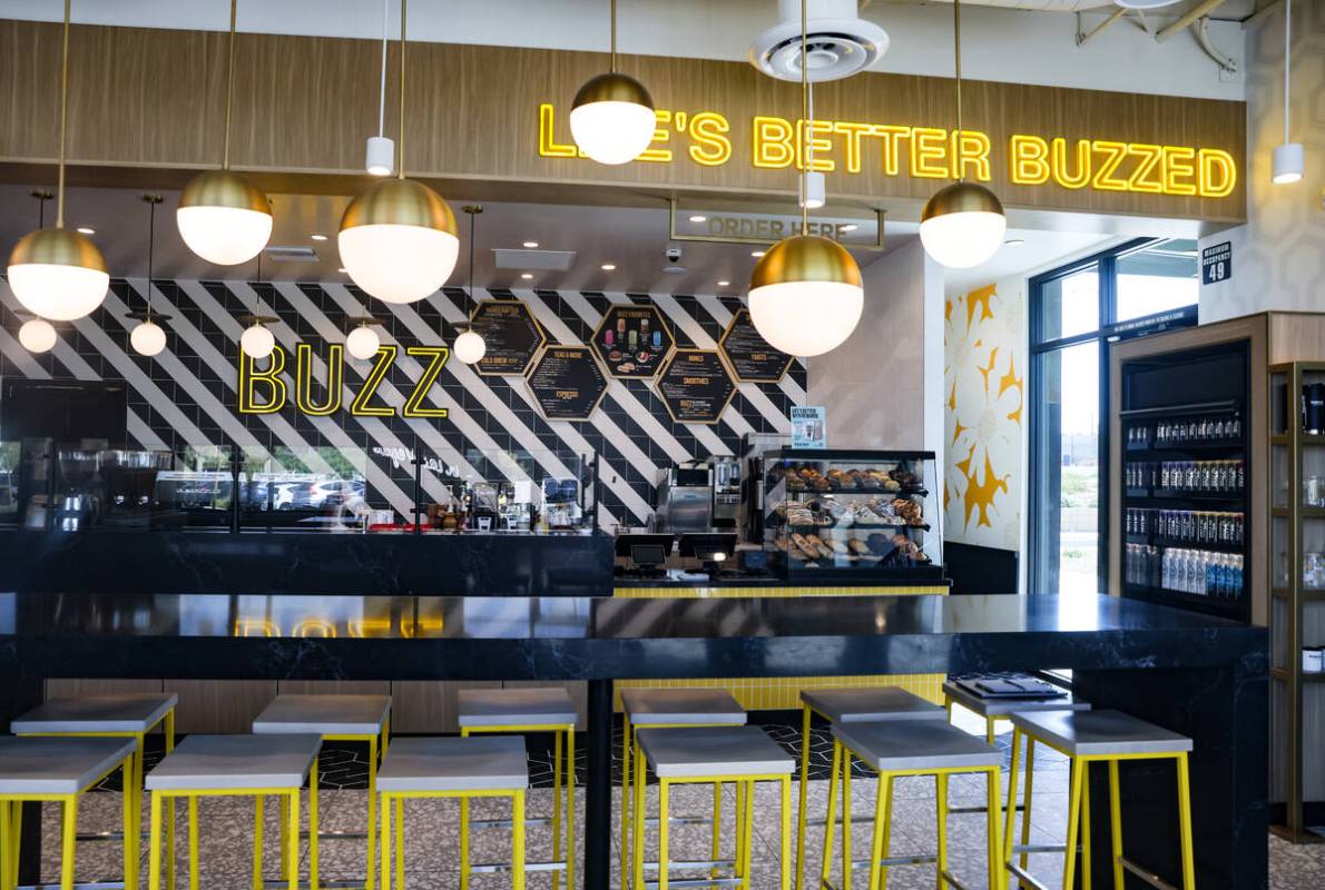 Better Buzz Coffee Roasters in Henderson, Tuesday, Oct. 8, 2024. (Rachel Aston/Las Vegas Review ...