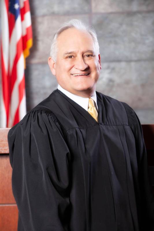 Las Vegas Justice of the Peace Joseph Sciscento, Las Vegas Justice Court Department 2 incumbent ...