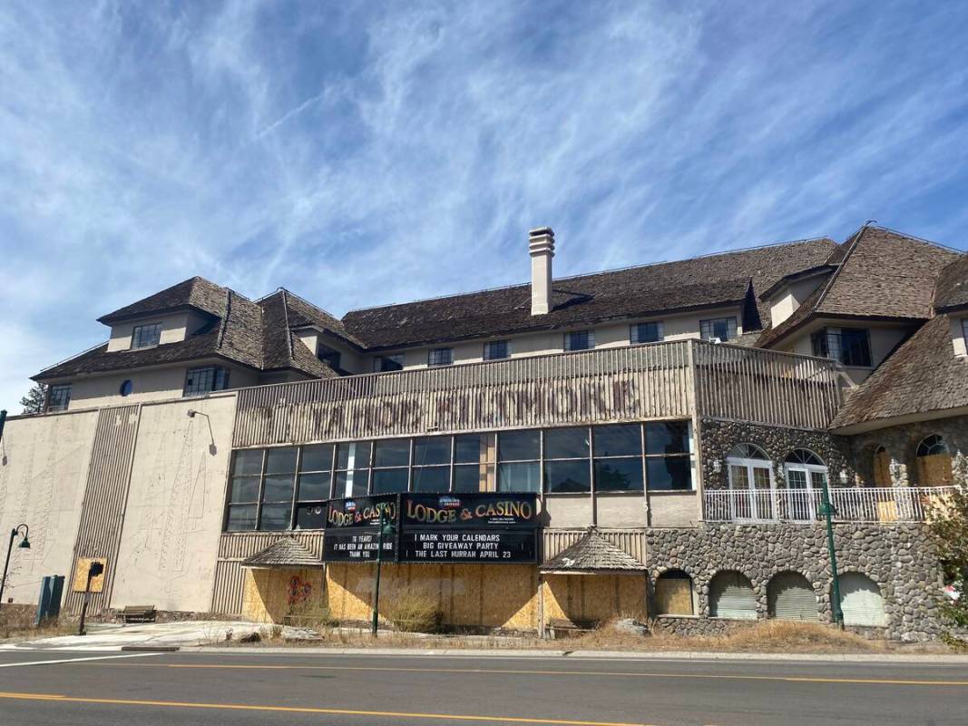 The shuttered Tahoe Biltmore casino in Crystal Bay, Nevada, is seen Sunday, Sept. 15, 2024. (El ...